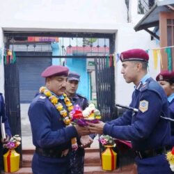 सुदूरपश्चिमका डीआईजी चन्दद्वारा दार्चुलाको निरीक्षण भ्रमण