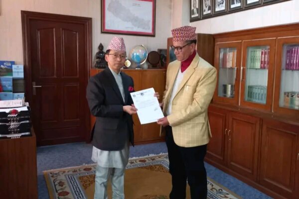 केन्द्रीय सरकारलाई व्याँस गाउँपालिकाका तीन ज्ञापन