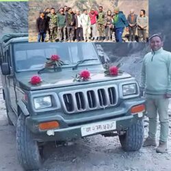सेनाले निर्माण गरिरहेको सडकको ट्याक खुलेसँगै ३ किलोमिटरमा गाडी गुड्यो