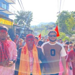 स्ववियु जित्दाको खुसीयाली