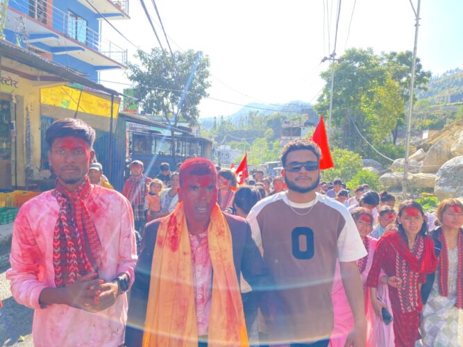 स्ववियु जित्दाको खुसीयाली