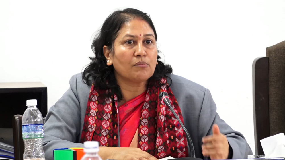 शिक्षामन्त्री विद्या भट्टराईद्धारा राजीनामा