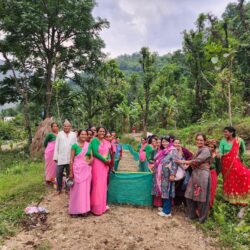 महिला कृषकहरुलाई प्राङगारिक खेती प्रणाली र माटो परिक्षण सम्बन्धी तालिम
