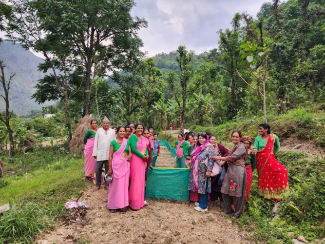 महिला कृषकहरुलाई प्राङगारिक खेती प्रणाली र माटो परिक्षण सम्बन्धी तालिम