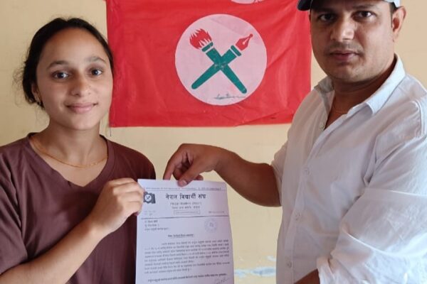 विजयालाई नेविसंघ ‘डीएमसी’ इकाई अध्यक्षको जिम्मेवारी, बनिन् पहिलो महिला अध्यक्ष