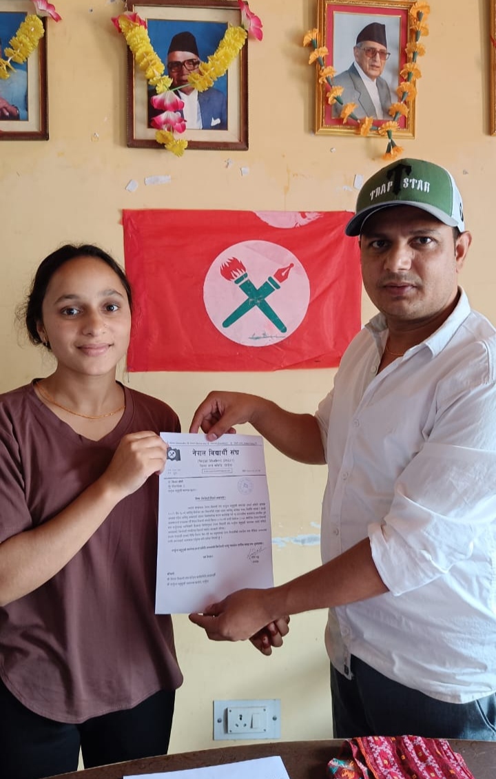 विजयालाई नेविसंघ ‘डीएमसी’ इकाई अध्यक्षको जिम्मेवारी, बनिन् पहिलो महिला अध्यक्ष