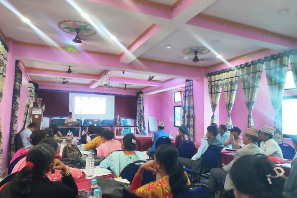 एकीकृत पाठ्यक्रममा आधारित शिक्षण सिकाई सम्बन्धी तालिम सञ्चालन
