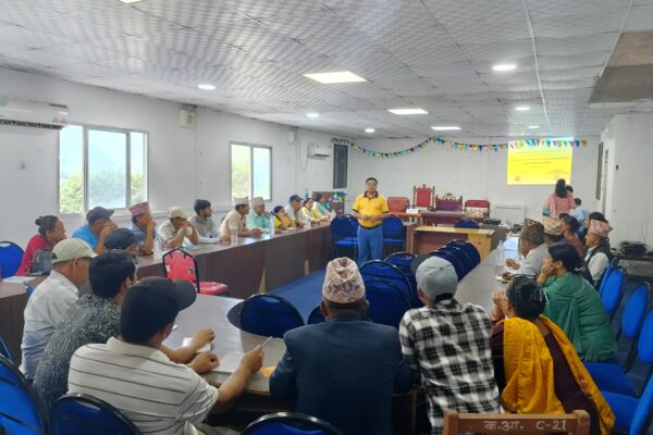खोज तथा उद्धार र प्राथमिक उपचार सम्बन्धी क्षमता विकास तालिम