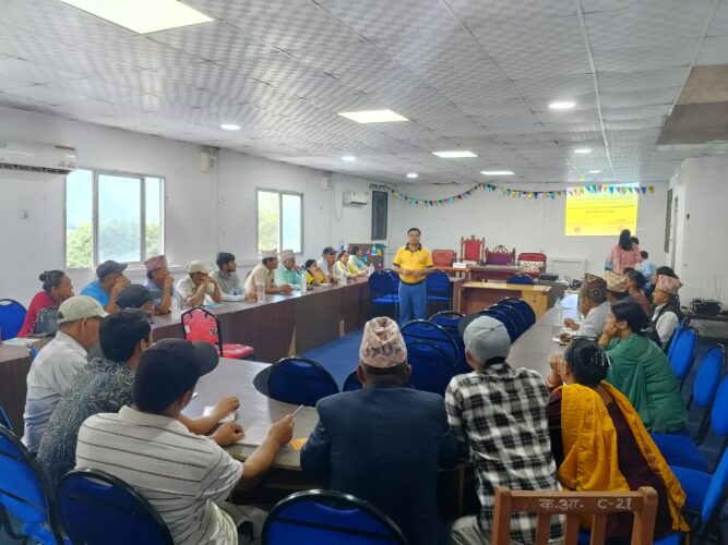खोज तथा उद्धार र प्राथमिक उपचार सम्बन्धी क्षमता विकास तालिम