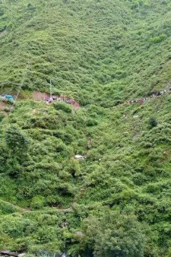 दार्चुलामा जीप दुर्घटना हुँदा १० जना घाइते