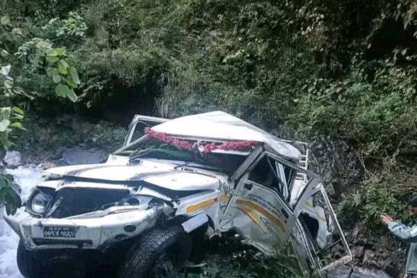 दार्चुलाको मार्मामा जीप दुर्घटना, जीप धनिको मृत्यु