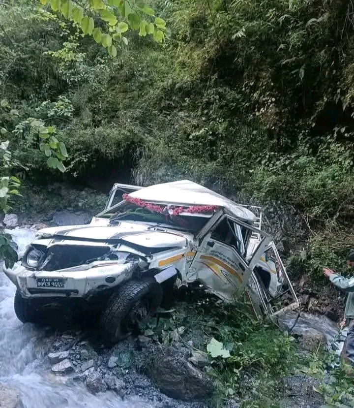 दार्चुलाको मार्मामा जीप दुर्घटना, जीप धनिको मृत्यु