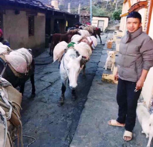 दुम्लिङ, राप्लातिर खाद्यान्नको चामल ढुवानी