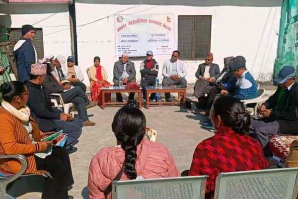 सीमा जोडिएका चार पालिकाकाको अन्तर पालिका समन्वय बैठक