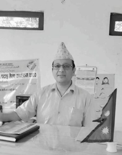 भीरबाट लडेर प्रधानाध्यापक डोबालको मृत्यु