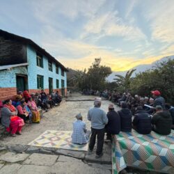 काँग्रेस उम्मेदवारको ब्याँसका वडामा घरदैलो