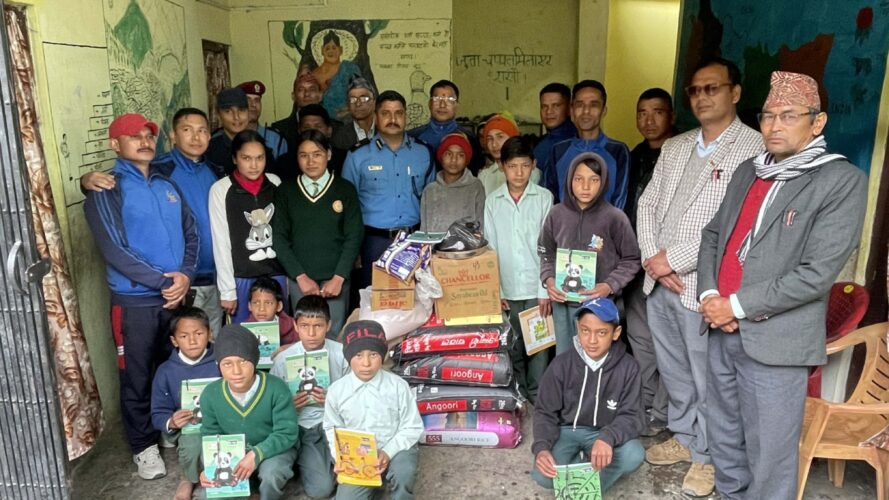 ‘जब एनिभर्सरी’ मा अनाथालयमा खाद्यान्न र शैक्षिक सामग्री सहयोग