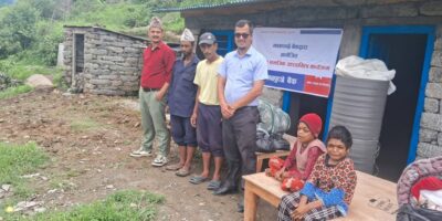 माछापुच्छ्रे बैंकद्वारा विपन्न परिवारका लागि घर पुनर्निर्माण तथा आवश्यक सामग्री सहयोग माछापुच्छ्रे बैंकद्वारा विपन्न परिवारका लागि घर पुनर्निर्माण तथा आवश्यक सामग्री सहयोग